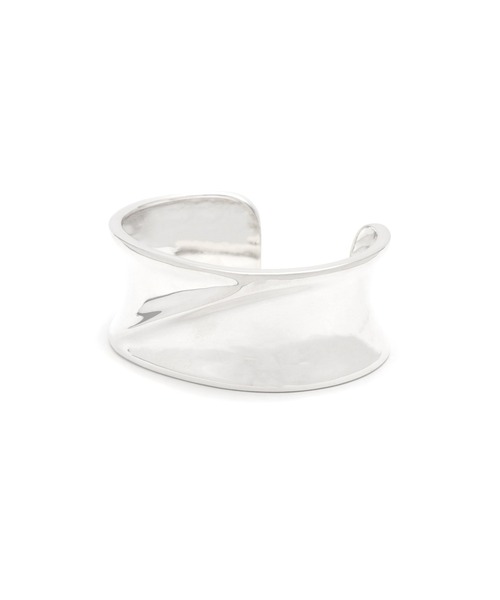 YArKA（ヤーカ）の「【YArKA/ヤーカ】[egoistic series]  3-dimensional distortion bangle [percroo2] / 立体歪みハードバングル（バングル/リストバンド・メンズ・シルバー・FREE）」の3枚目の写真