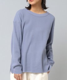 M2197 １６／－ワッフルロングプルオーバー