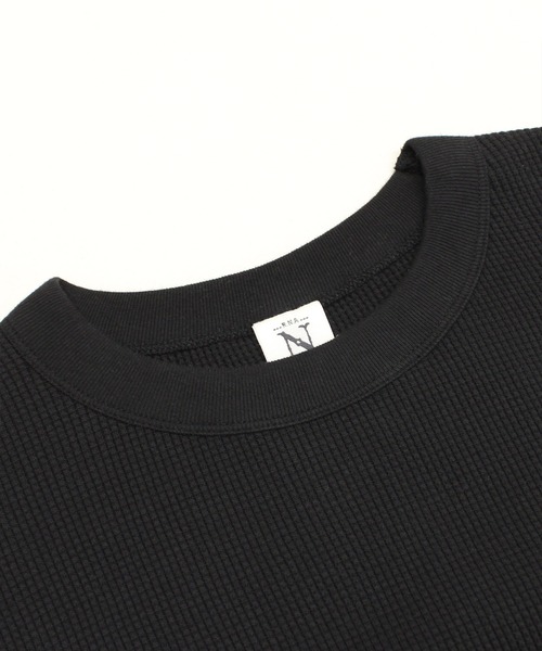 【ブラック】M2197 16/-ワッフルロングプルオーバー M2197 16/-ワッフルロングプルオーバー(M ブラック): トップス - RNA