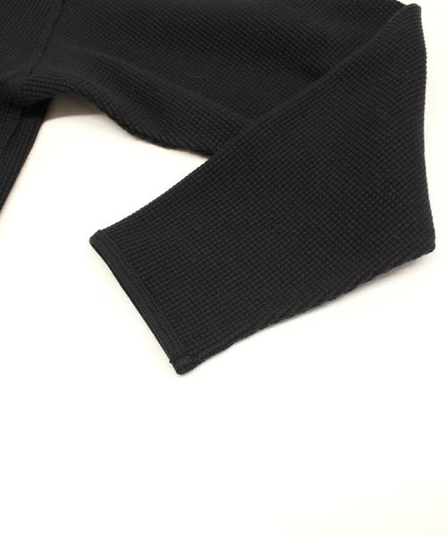 RNA-N（アールエヌエーエヌ）の「M2197 １６／－ワッフルロングプルオーバー（Tシャツ/カットソー・レディース・ブラック/ミント/グレイッシュブルー・MEDIUM）」の18枚目の写真