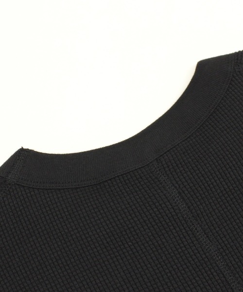 RNA-N（アールエヌエーエヌ）の「M2197 １６／－ワッフルロングプルオーバー（Tシャツ/カットソー・レディース・ブラック/ミント/グレイッシュブルー・MEDIUM）」の20枚目の写真