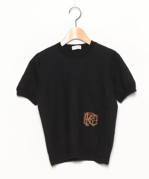 DRIES VAN NOTEN_ドリスヴァンノッテン21SS 刺繍半袖スウェット
