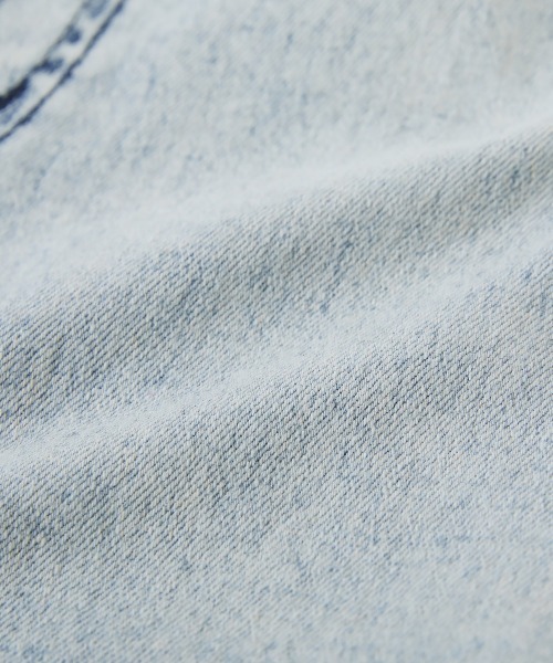 devirock(デビロック)の「楽デニム ケミカルウォッシュ 裾フリンジ ショートパンツ(デニムパンツ・キッズ・その他1/その他2/その他3・100cm/110cm/120cm/130cm/140cm/150cm/160cm)」の7枚目の写真