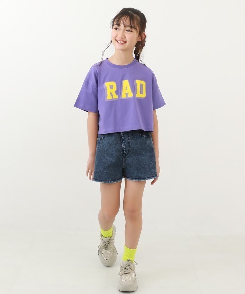 devirock(デビロック)の「楽デニム ケミカルウォッシュ 裾フリンジ ショートパンツ(デニムパンツ・キッズ・その他1/その他2/その他3・100cm/110cm/120cm/130cm/140cm/150cm/160cm)」の19枚目の写真