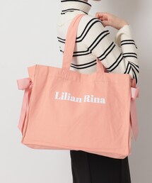 Ober Tashe | 推しカラーが選べる！“痛バ”にもなるサイドリボントート(トートバッグ)