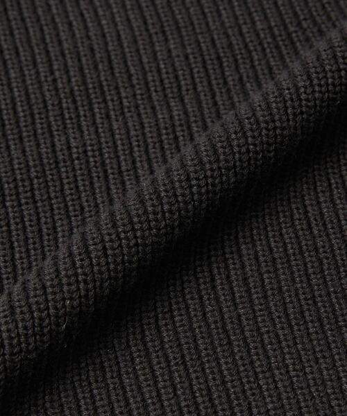 coen（コーエン）の「アゼ編みスキッパーニット（ニット/セーター・レディース・ブラック/グレー/オフホワイト/オリーブ・FREE）」の18枚目の写真