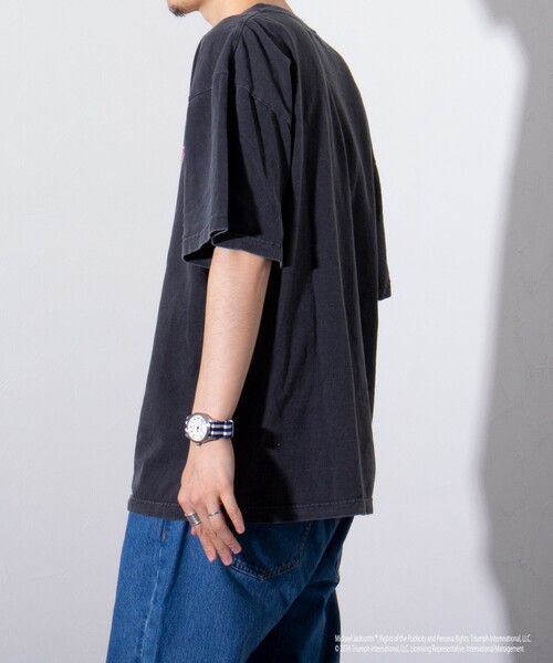 GOOD ROCK SPEED（グッドロックスピード）の「【新柄追加】【GOOD ROCK SPEED/グッドロックスピード】MICHAEL JACKSON TEE by GOOD ROCK SPEED フォトTシャツ（Tシャツ/カットソー・メンズ・ブラック系その他3/ブラック系その他2/ブラック系その他/ブラック系その他4/ブラック系その他5・M/L）」の11枚目の写真