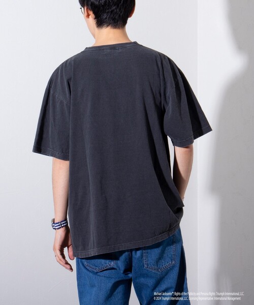 GOOD ROCK SPEED（グッドロックスピード）の「【新柄追加】【GOOD ROCK SPEED/グッドロックスピード】MICHAEL JACKSON TEE by GOOD ROCK SPEED フォトTシャツ（Tシャツ/カットソー・メンズ・ブラック系その他3/ブラック系その他2/ブラック系その他/ブラック系その他4/ブラック系その他5・M/L）」の12枚目の写真