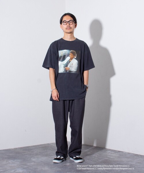 GOOD ROCK SPEED（グッドロックスピード）の「【新柄追加】【GOOD ROCK SPEED/グッドロックスピード】MICHAEL JACKSON TEE by GOOD ROCK SPEED フォトTシャツ（Tシャツ/カットソー・メンズ・ブラック系その他3/ブラック系その他2/ブラック系その他/ブラック系その他4/ブラック系その他5・M/L）」の15枚目の写真