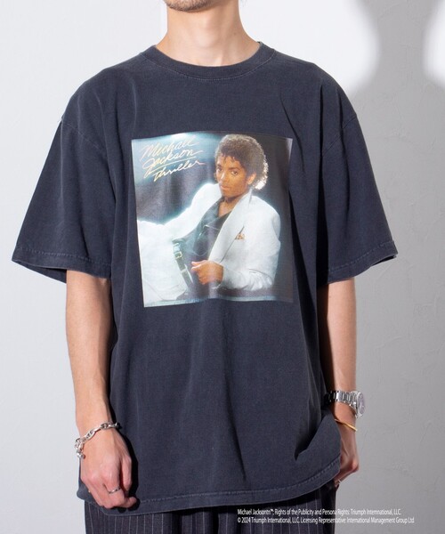 GOOD ROCK SPEED（グッドロックスピード）の「【新柄追加】【GOOD ROCK SPEED/グッドロックスピード】MICHAEL JACKSON TEE by GOOD ROCK SPEED フォトTシャツ（Tシャツ/カットソー・メンズ・ブラック系その他3/ブラック系その他2/ブラック系その他/ブラック系その他4/ブラック系その他5・M/L）」の18枚目の写真