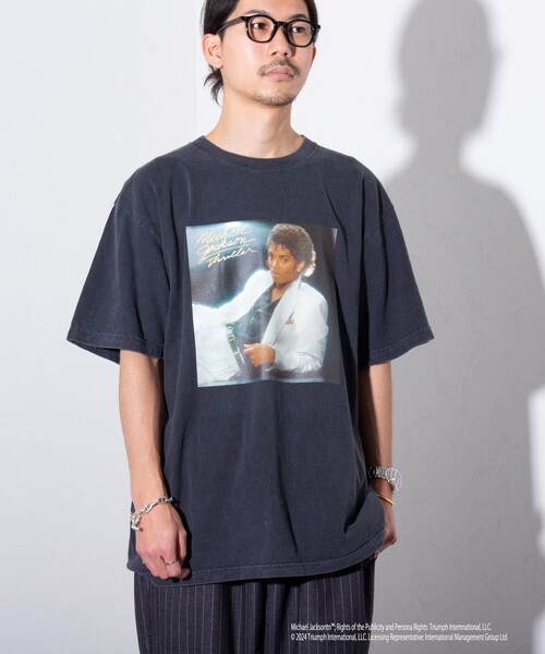 GOOD ROCK SPEED（グッドロックスピード）の「【新柄追加】【GOOD ROCK SPEED/グッドロックスピード】MICHAEL JACKSON TEE by GOOD ROCK SPEED フォトTシャツ（Tシャツ/カットソー・メンズ・ブラック系その他3/ブラック系その他2/ブラック系その他/ブラック系その他4/ブラック系その他5・M/L）」の19枚目の写真
