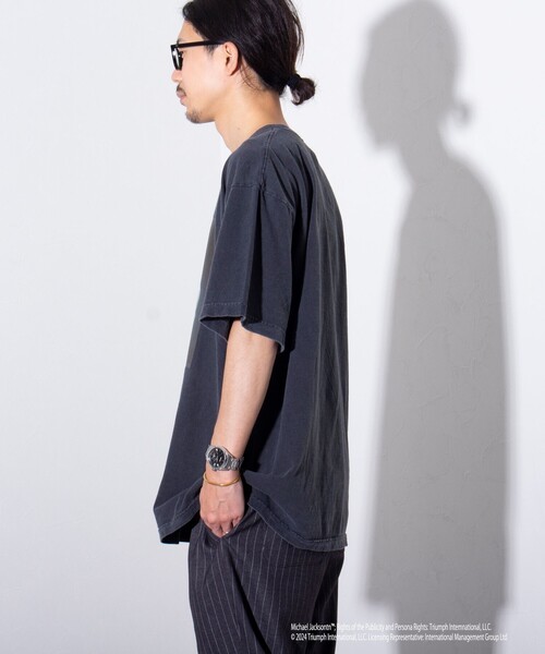 GOOD ROCK SPEED（グッドロックスピード）の「【新柄追加】【GOOD ROCK SPEED/グッドロックスピード】MICHAEL JACKSON TEE by GOOD ROCK SPEED フォトTシャツ（Tシャツ/カットソー・メンズ・ブラック系その他3/ブラック系その他2/ブラック系その他/ブラック系その他4/ブラック系その他5・M/L）」の20枚目の写真