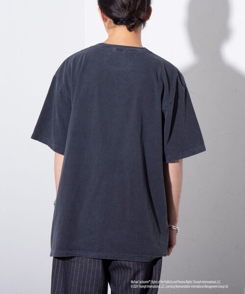 GOOD ROCK SPEED（グッドロックスピード）の「【新柄追加】【GOOD ROCK SPEED/グッドロックスピード】MICHAEL JACKSON TEE by GOOD ROCK SPEED フォトTシャツ（Tシャツ/カットソー・メンズ・ブラック系その他3/ブラック系その他2/ブラック系その他/ブラック系その他4/ブラック系その他5・M/L）」の21枚目の写真