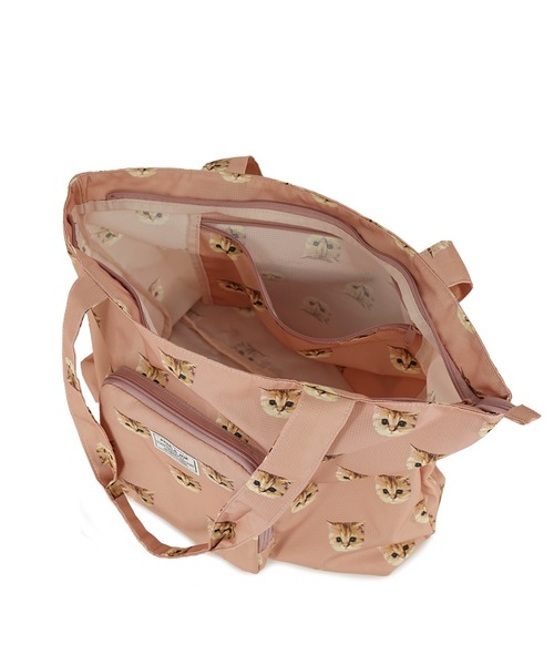 PAUL&JOE(ポールアンドジョー)の「折りたたみトートバッグ<ヌネット>/PAUL & JOE ACCESSOIRES(トートバッグ・レディース・ベージュ/ピンク系その他/ネイビー・FREE)」の14枚目の写真
