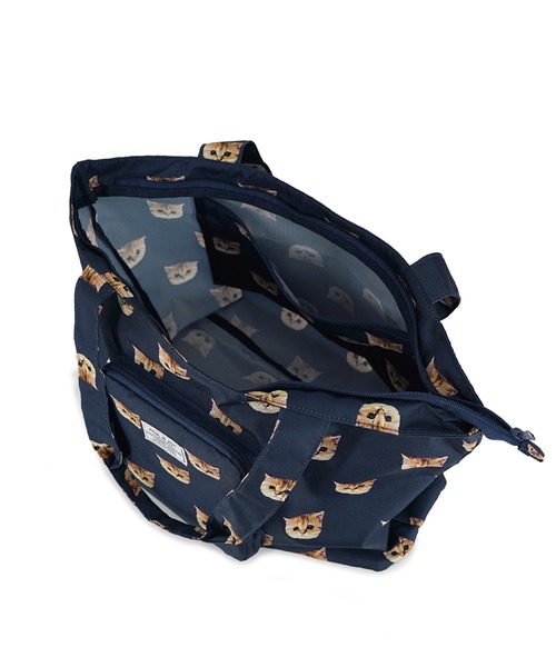 PAUL&JOE(ポールアンドジョー)の「折りたたみトートバッグ<ヌネット>/PAUL & JOE ACCESSOIRES(トートバッグ・レディース・ベージュ/ピンク系その他/ネイビー・FREE)」の10枚目の写真