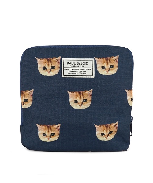 PAUL&JOE(ポールアンドジョー)の「折りたたみトートバッグ<ヌネット>/PAUL & JOE ACCESSOIRES(トートバッグ・レディース・ベージュ/ピンク系その他/ネイビー・FREE)」の11枚目の写真