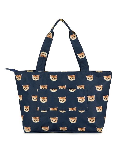 PAUL&JOE(ポールアンドジョー)の「折りたたみトートバッグ<ヌネット>/PAUL & JOE ACCESSOIRES(トートバッグ・レディース・ベージュ/ピンク系その他/ネイビー・FREE)」の8枚目の写真