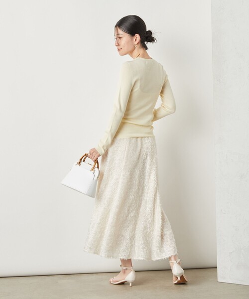 セール】シャギーカットジャガードスカート（スカート）｜NOLLEY'S