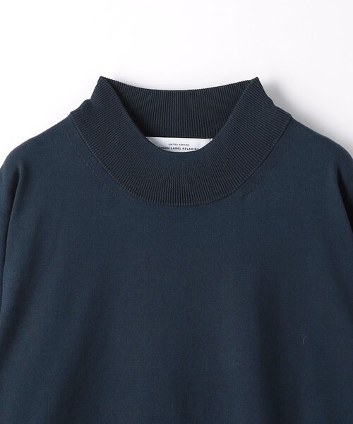 green label relaxing（グリーンレーベルリラクシング）の「スビン ハイツイスト モックネック ニット（ニット/セーター・メンズ・ネイビー/ライム/ライトグレー・L/XL/M/S）」の14枚目の写真