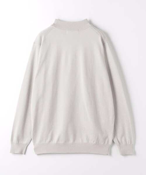 green label relaxing（グリーンレーベルリラクシング）の「スビン ハイツイスト モックネック ニット（ニット/セーター・メンズ・ネイビー/ライム/ライトグレー・L/XL/M/S）」の22枚目の写真