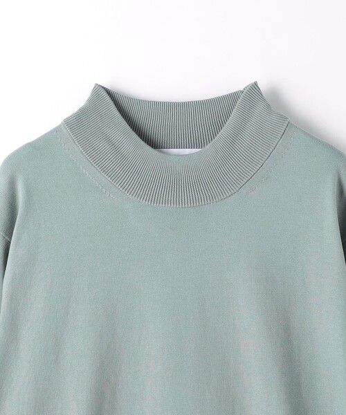 green label relaxing（グリーンレーベルリラクシング）の「スビン ハイツイスト モックネック ニット（ニット/セーター・メンズ・ネイビー/ライム/ライトグレー・L/XL/M/S）」の20枚目の写真