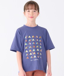 【速乾・接触冷感・防汚】ウェットプロテクトプリントTシャツ