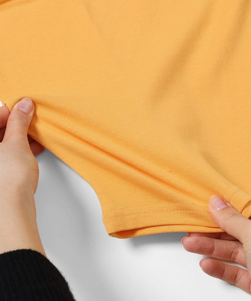 KRIFF MAYER Kid's Collection（クリフメイヤーキッズコレクション）の「【速乾・接触冷感・防汚】ウェットプロテクトプリントTシャツ（Tシャツ/カットソー・キッズ・オフホワイト/ラベンダー/オレンジ/ベージュ/チャコール/ホワイト系その他・170/160/150/140/130/120）」の10枚目の写真