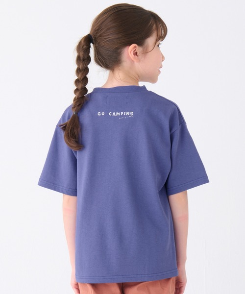 KRIFF MAYER Kid's Collection（クリフメイヤーキッズコレクション）の「【速乾・接触冷感・防汚】ウェットプロテクトプリントTシャツ（Tシャツ/カットソー・キッズ・オフホワイト/ラベンダー/オレンジ/ベージュ/チャコール/ホワイト系その他・170/160/150/140/130/120）」の13枚目の写真