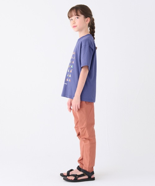 KRIFF MAYER Kid's Collection（クリフメイヤーキッズコレクション）の「【速乾・接触冷感・防汚】ウェットプロテクトプリントTシャツ（Tシャツ/カットソー・キッズ・オフホワイト/ラベンダー/オレンジ/ベージュ/チャコール/ホワイト系その他・170/160/150/140/130/120）」の14枚目の写真