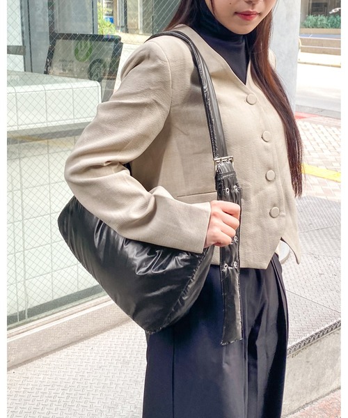 3.3 Field Trip （3.3フィールドトリップ）の「3.3 Field Trip／グロッシー バック（ショルダーバッグ・レディース・ブラック/その他・FREE）」の21枚目の写真