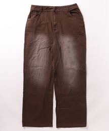 Anytime Songs | 硫化染め ブラスト加工 カツラギ カラーパンツ(デニムパンツ)