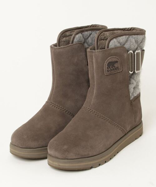 SOREL スエードブラウンムートンブーツ SOREL スエードブラウンムートンブーツ