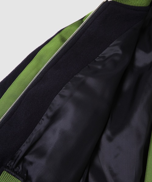 DRIES VAN NOTEN（ドリスヴァンノッテン）の「VALORY TAPE 8382 W.W.JACKET NAV（ブルゾン・レディース・ネイビー・36）」の3枚目の写真