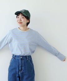 PAR ICI | ボーダー配色バインダー カットソー(Tシャツ/カットソー)