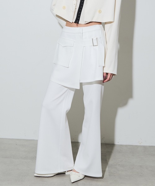 VIOLETTA（ヴィオレッタ）の「レイヤードリラックスパンツ（その他