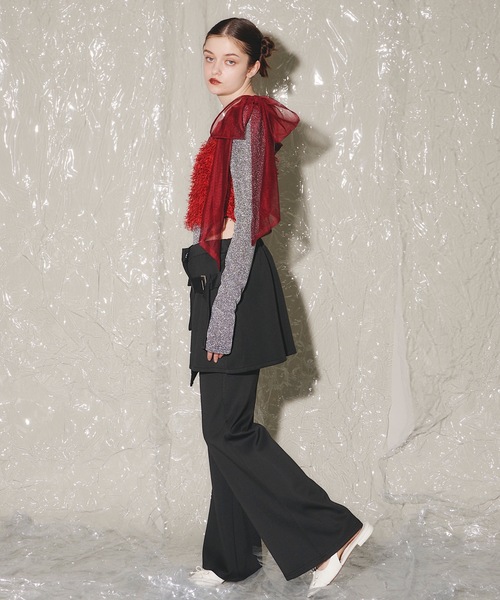 VIOLETTA（ヴィオレッタ）の「レイヤードリラックスパンツ