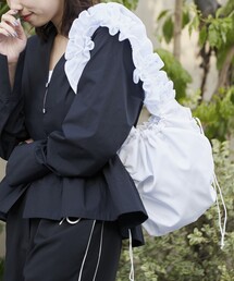 Firsthand | Firsthand/ファーストハンド メッシュフリルハンドルトート / フリルギャザートートバッグ(トートバッグ)