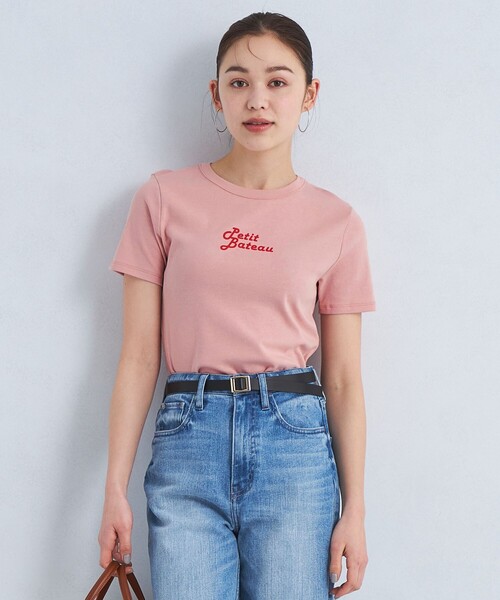 PETIT BATEAU (プチバトー) 婦人TOPS l'Iconique en coton uni Women Iconic – Petit Bateau USA