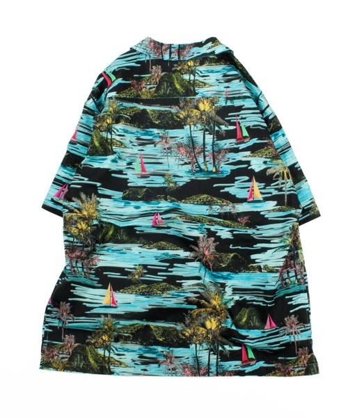 Universal Style Wear(ユニバーサルスタイルウェア)の「Universal Style Wear リゾート シャツ(シャツ/ブラウス・メンズ・ブルー系/グリーン×ピンク/イエロー× ブルー/グリーン系・X-LARGE/LARGE/MEDIUM)」の13枚目の写真