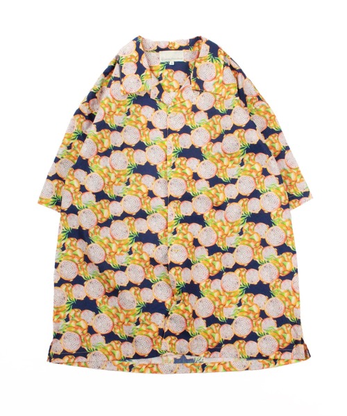 Universal Style Wear(ユニバーサルスタイルウェア)の「Universal Style Wear リゾート シャツ(シャツ/ブラウス・メンズ・ブルー系/グリーン×ピンク/イエロー× ブルー/グリーン系・X-LARGE/LARGE/MEDIUM)」の10枚目の写真