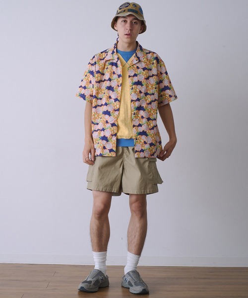 Universal Style Wear(ユニバーサルスタイルウェア)の「Universal Style Wear リゾート シャツ(シャツ/ブラウス・メンズ・ブルー系/グリーン×ピンク/イエロー× ブルー/グリーン系・X-LARGE/LARGE/MEDIUM)」の21枚目の写真