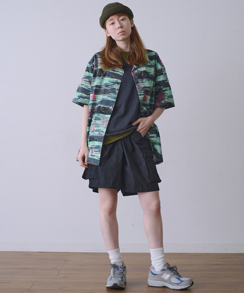 Universal Style Wear(ユニバーサルスタイルウェア)の「Universal Style Wear リゾート シャツ(シャツ/ブラウス・メンズ・ブルー系/グリーン×ピンク/イエロー× ブルー/グリーン系・X-LARGE/LARGE/MEDIUM)」の19枚目の写真