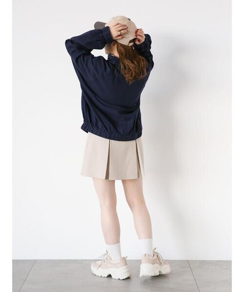 ehka sopo（エヘカソポ）の「オーバーシルエットブルゾン（ブルゾン・レディース・カーキ/オフホワイト/ネイビー・F）」の16枚目の写真