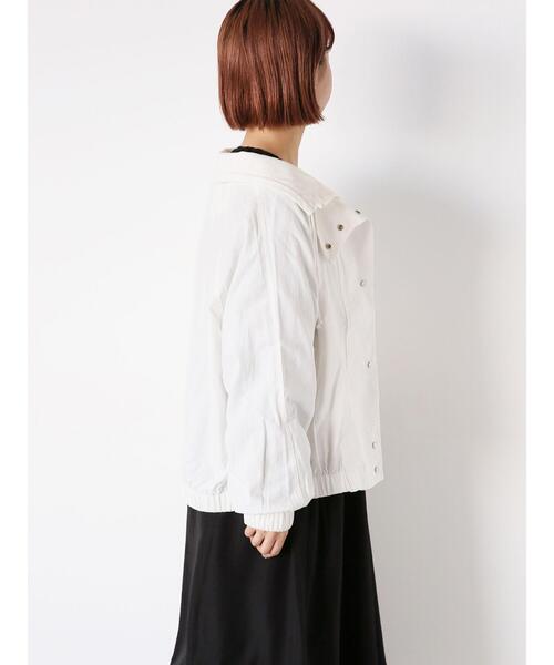 ehka sopo（エヘカソポ）の「オーバーシルエットブルゾン（ブルゾン・レディース・カーキ/オフホワイト/ネイビー・F）」の19枚目の写真