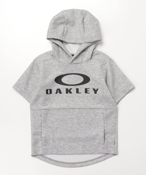 OAKLEY（オークリー）の「オークリー  EN QDEVO FLEECE SS HOODY YTR 7.0（スウェット・キッズ・グレー/ブラック/サンドグレー・120cm/130cm/140cm/150cm/160cm）」の3枚目の写真