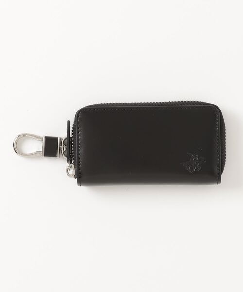 BEVERLY HILLS POLO CLUB（ビバリーヒルズポロクラブ）の「【BEVERLY HILLS POLO CLUB】ラウンド型 キーケース コートバン調 BHG-M1005（キーケース/キーアクセサリー・メンズ・ブラック/ネイビー/グリーン/ダークブラウン・FREE）」の12枚目の写真