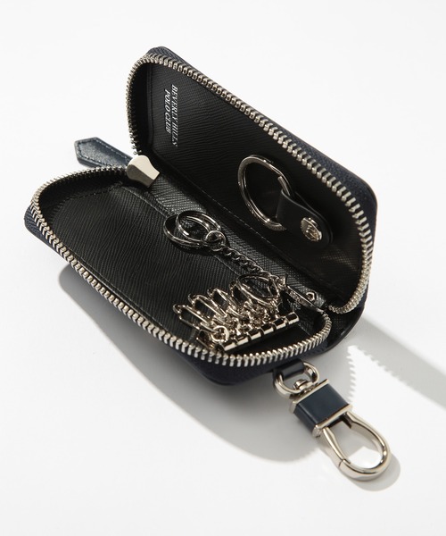 BEVERLY HILLS POLO CLUB（ビバリーヒルズポロクラブ）の「【BEVERLY HILLS POLO CLUB】ラウンド型 キーケース コートバン調 BHG-M1005（キーケース/キーアクセサリー・メンズ・ブラック/ネイビー/グリーン/ダークブラウン・FREE）」の17枚目の写真