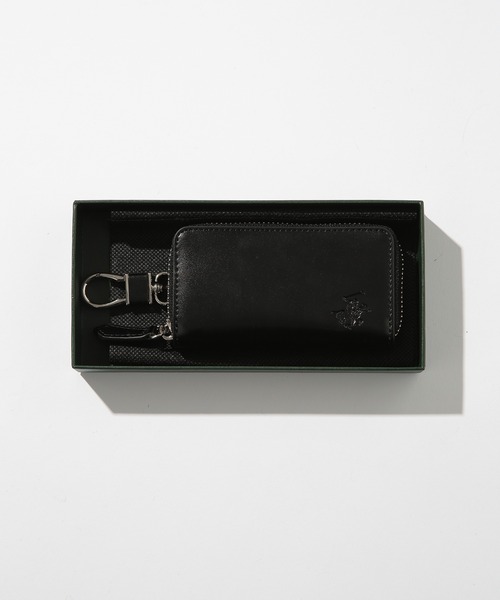 BEVERLY HILLS POLO CLUB（ビバリーヒルズポロクラブ）の「【BEVERLY HILLS POLO CLUB】ラウンド型 キーケース コートバン調 BHG-M1005（キーケース/キーアクセサリー・メンズ・ブラック/ネイビー/グリーン/ダークブラウン・FREE）」の19枚目の写真