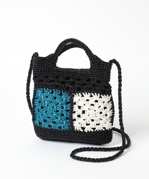 niko and...（ニコアンド）の「オリジナル2WAYメタリックショルダーバッグ（ショルダーバッグ・レディース・グリーン/ホワイト/シルバー/マルチ・0）」の4枚目の写真