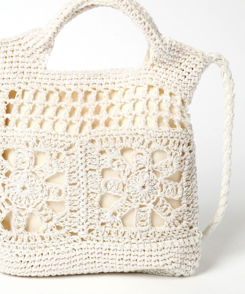 niko and...（ニコアンド）の「オリジナル2WAYメタリックショルダーバッグ（ショルダーバッグ・レディース・グリーン/ホワイト/シルバー/マルチ・0）」の6枚目の写真